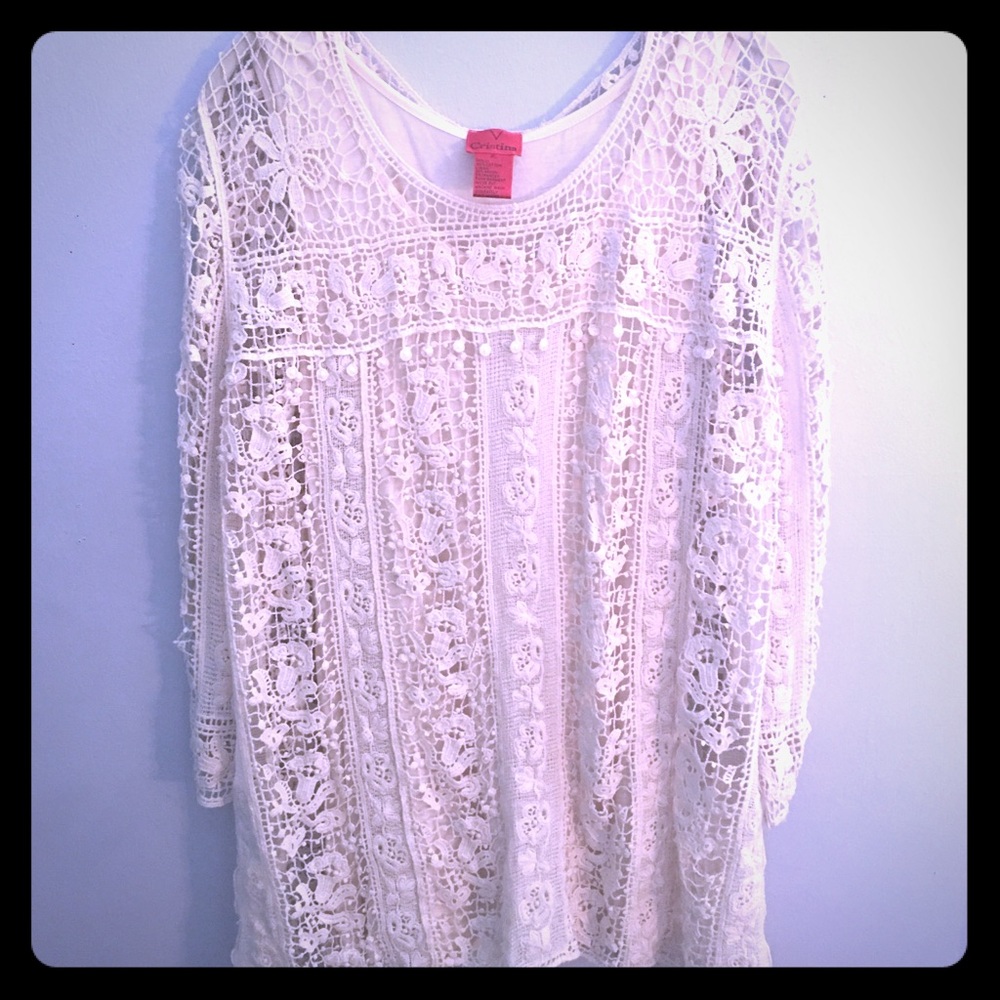 Cute Lace Tunic